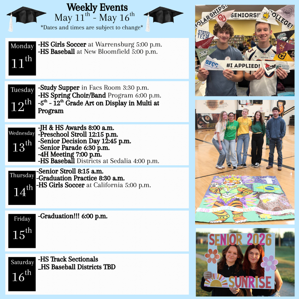 Weekly Events