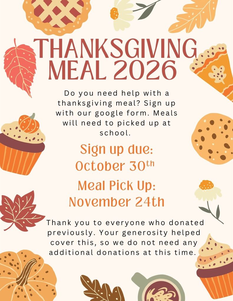 Thanksgiving Meal 2026