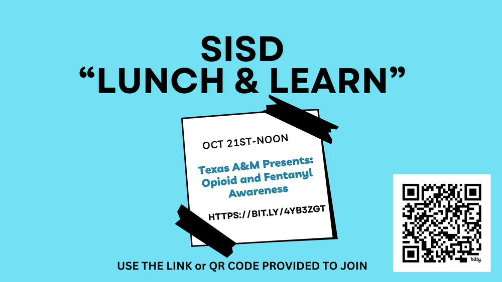sisd lunch and learn with a qr code