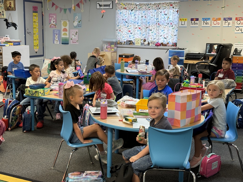 students in class