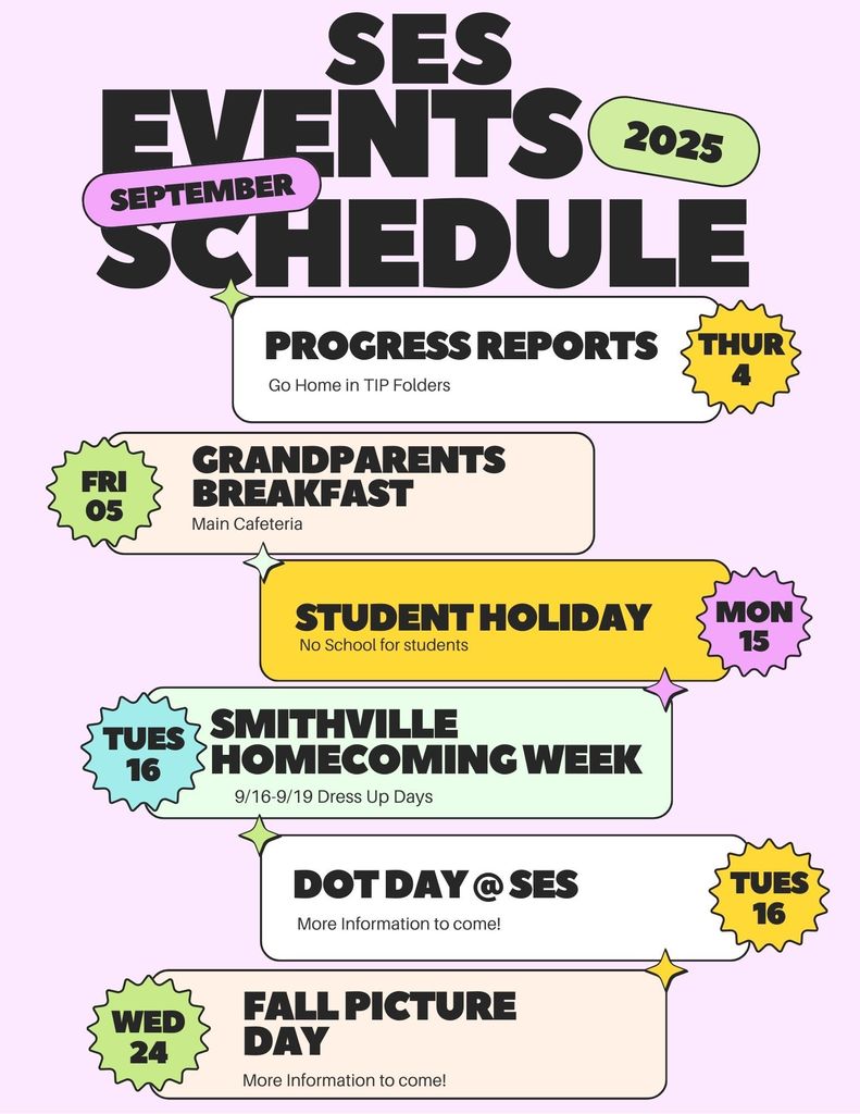 Upcoming Events September