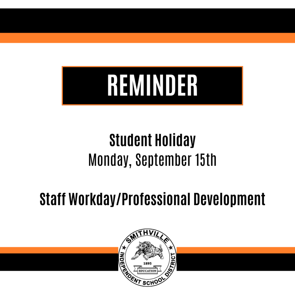 student holiday - 9/15