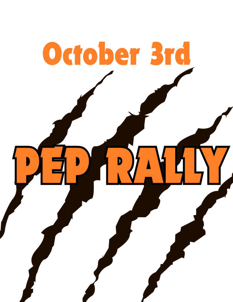 pep rally - october 3rd