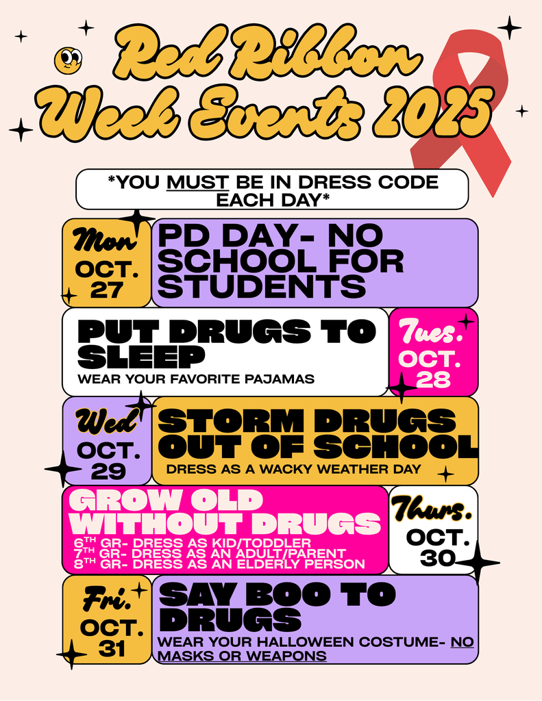 RED RIBBON WEEK FLYER