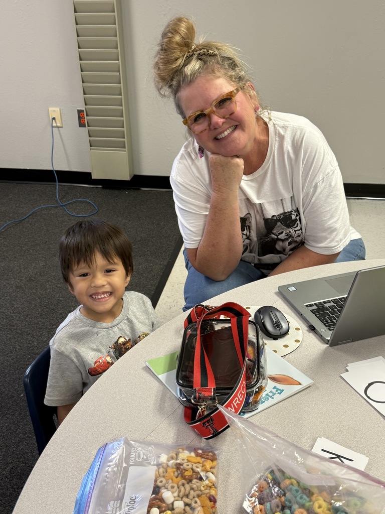principal with student