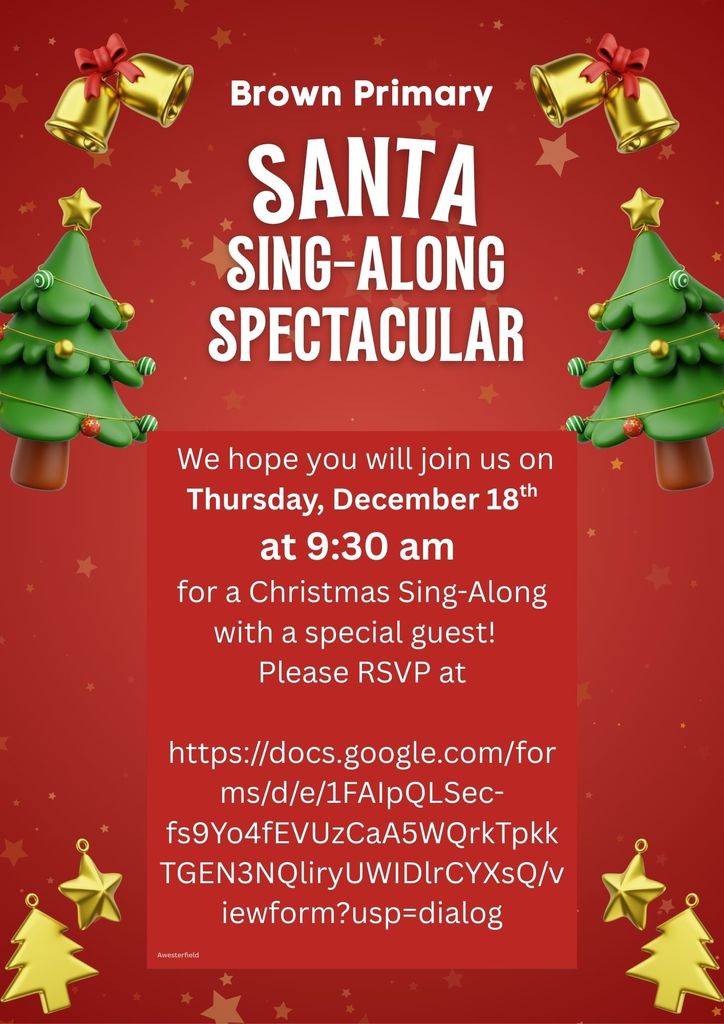We hope you join us for our Santa Sing-Along on Thursday, December 18th at 9:30am. RSVP for the event at the following link:https://docs.google.com/forms/d/e/1FAIpQLSec-fs9Yo4fEVUzCaA5WQrkTpkkTGEN3NQliryUWIDlrCYXsQ/viewform?usp=dialog