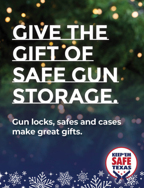 give the gift of safe gun storage