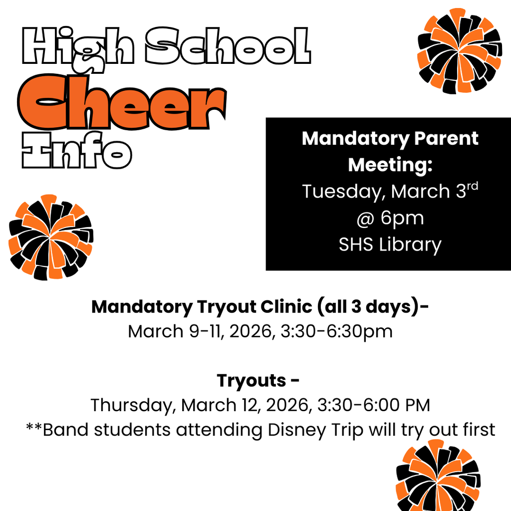 "high school cheer info" with pom poms