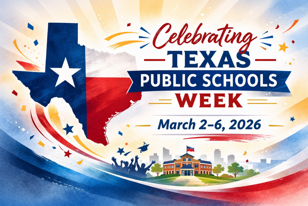 state of texas with a schoolhouse to the side