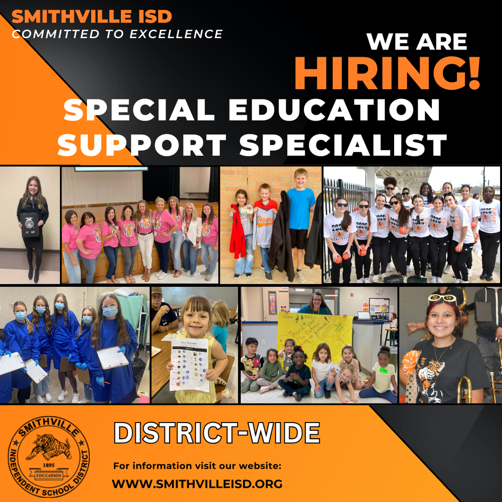 we are hiring - special education support specialist