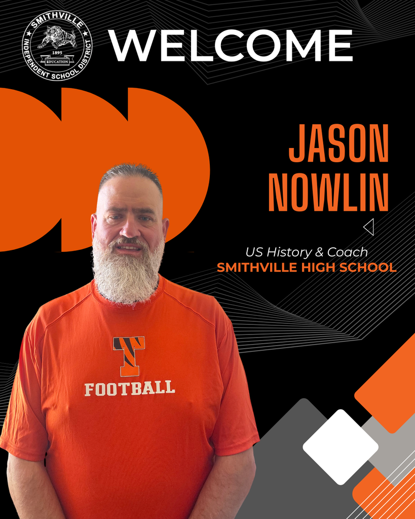 A man in an orange shirt that says "FOOTBALL" stands against a black and orange background. He is smiling.