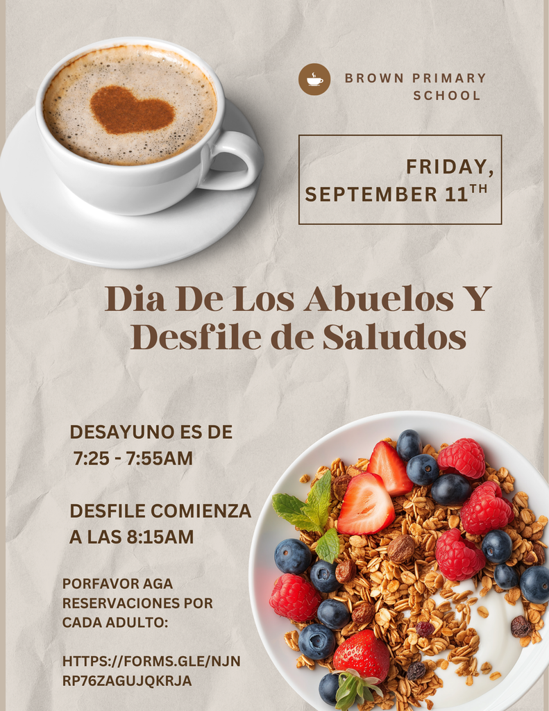 Grandparent's Day Breakfast and Wave Parade