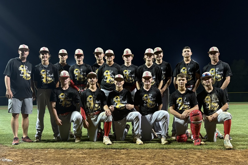 baseball team picture for "Swboni Strong" Night