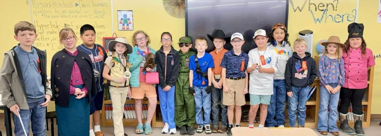 red ribbon week dress as your future self