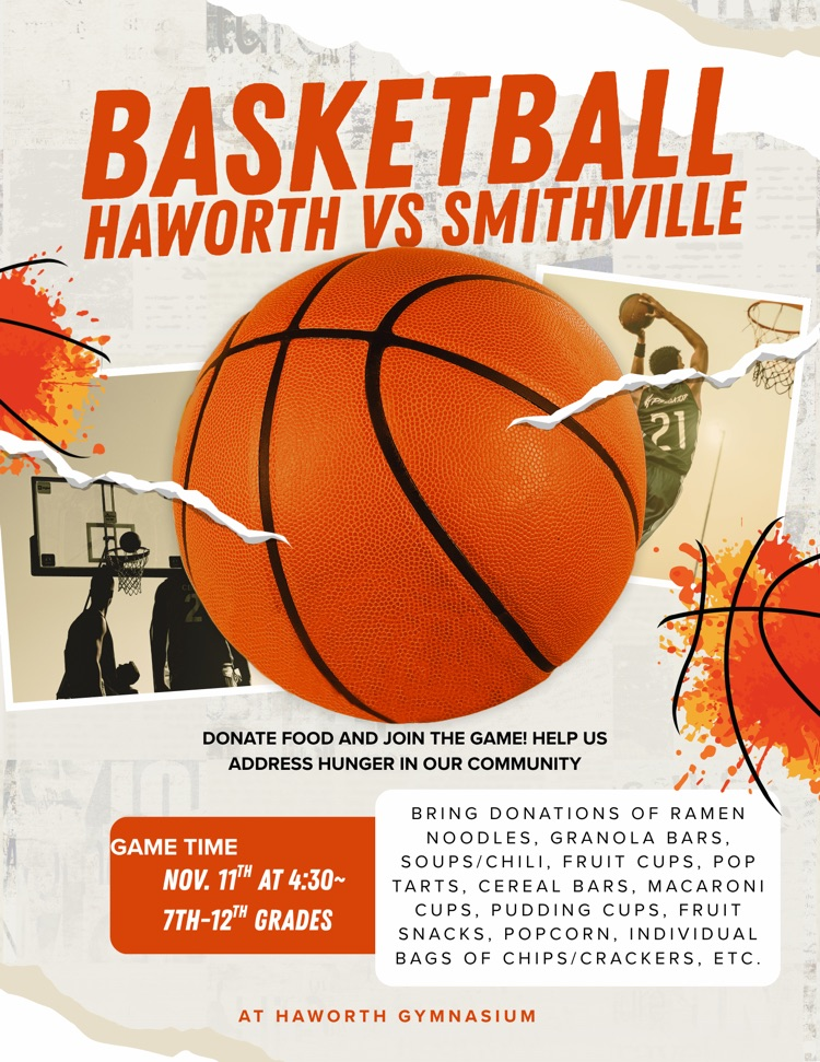 Haworth JH/HS basketball game
