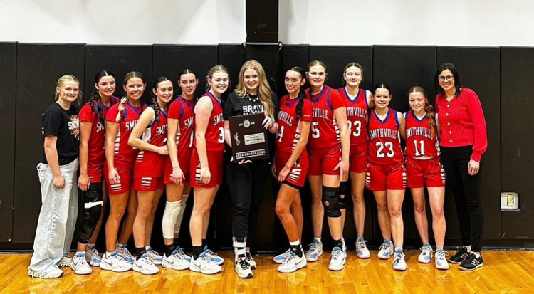 Lady Braves areas consolation