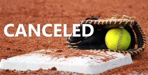 softball canceled 