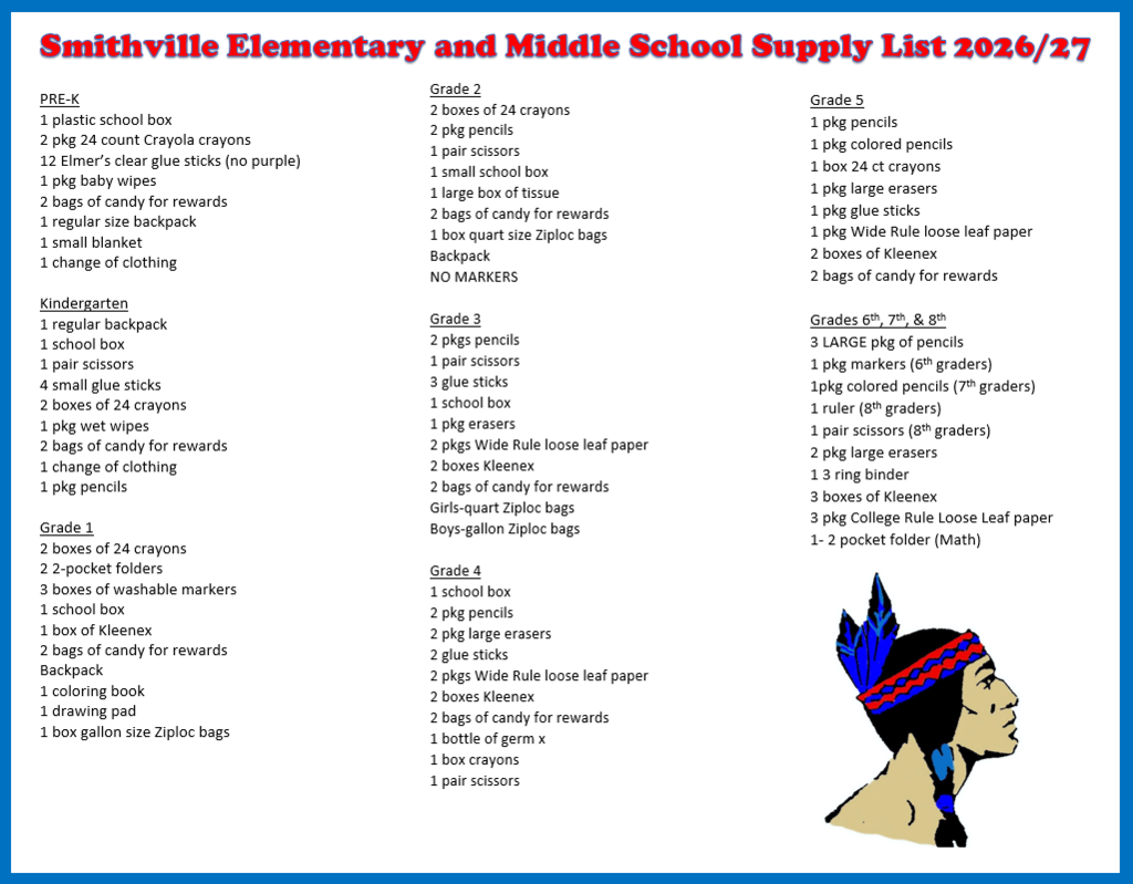 Supply List