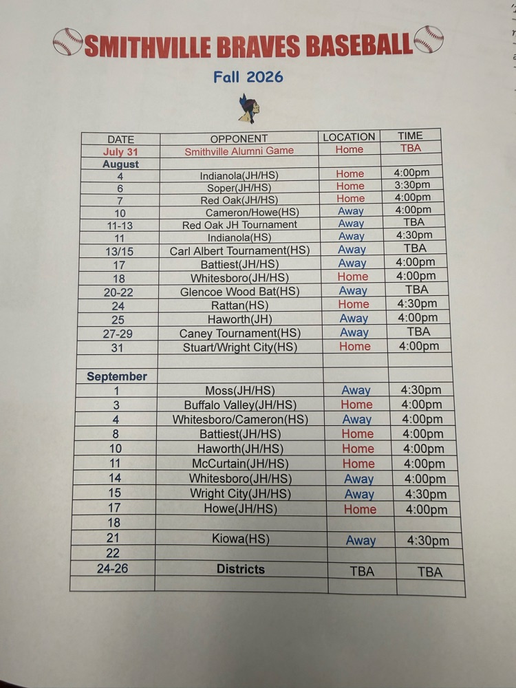 schedule