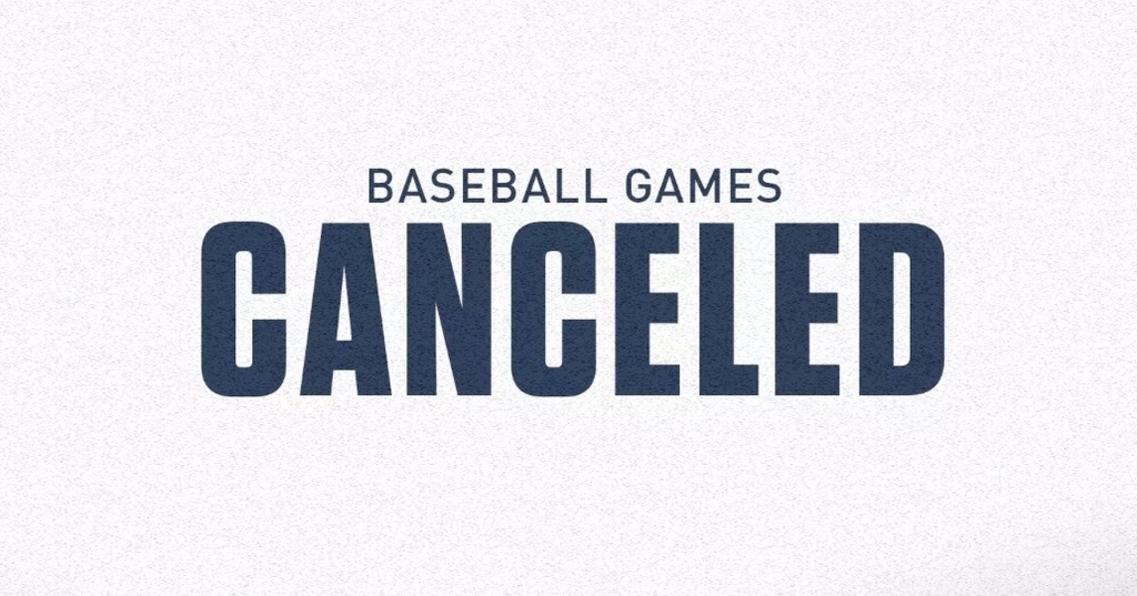 Baseball Cancelations