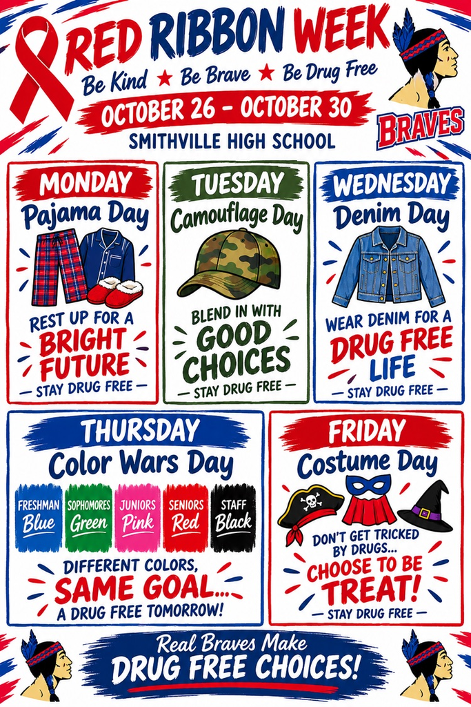 high school red ribbon week