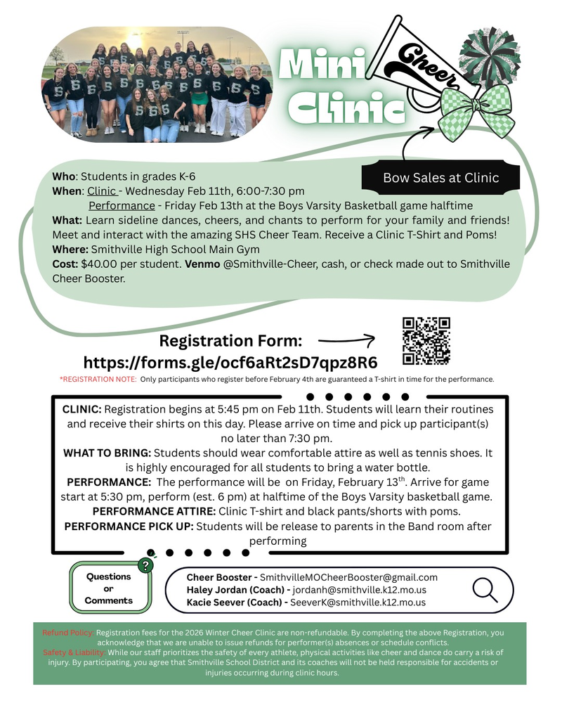 Cheer mini clinic