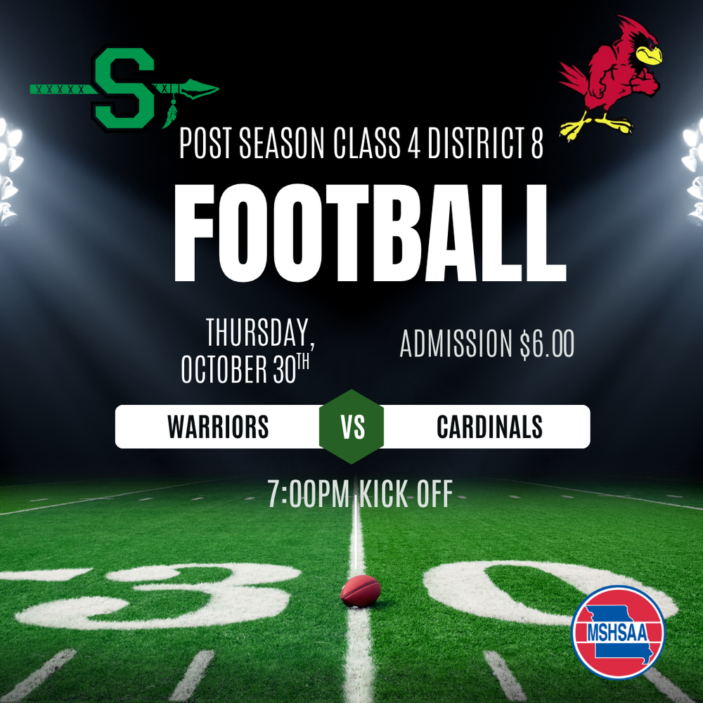 Football Image of Game Date and Time