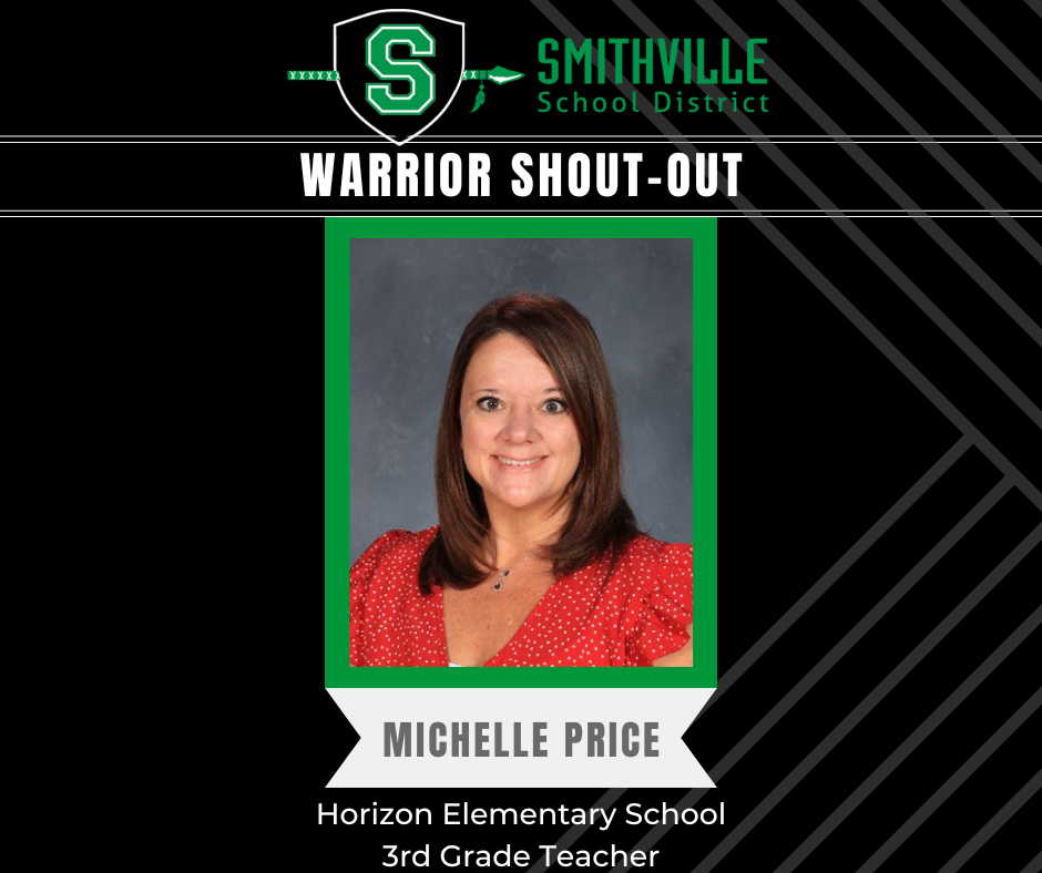 Warrior Shout Out - Michelle Price HES 3rd Grade Teacher