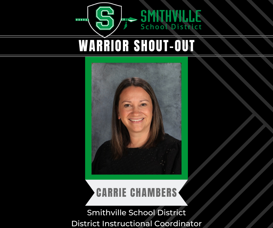 Warrior Shout Out - Carrie Chambers, SSD District Instructional Coordinator