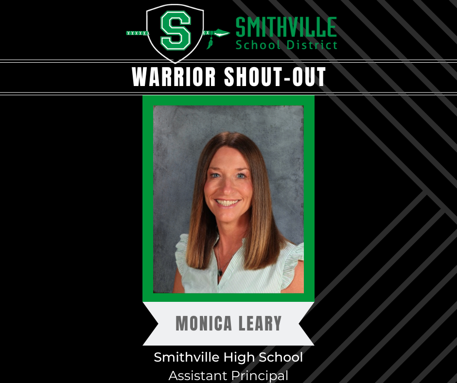 Warrior Shout Out - Monica Leary SHS Assistant Principal