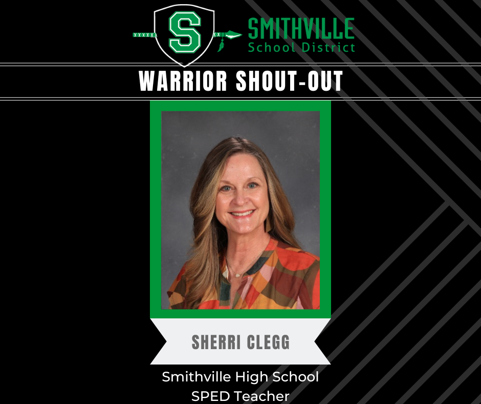 Warrior Shout Out - Sherri Clegg SHS SPED Teacher