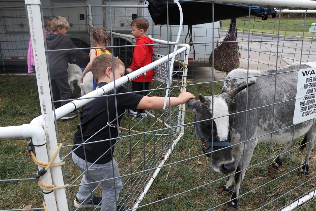  Horizon Elementary students got to explore many different animals for their fall party day.