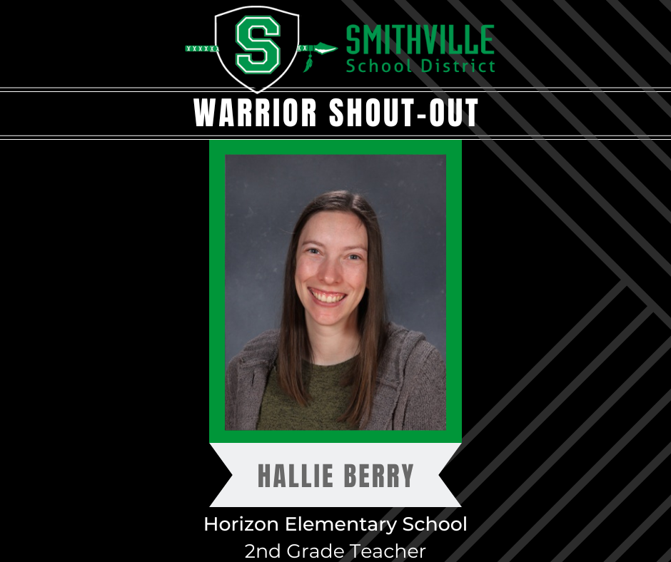 Warrior Shout Out - Hallie Berry, HES 2nd Grade Teacher