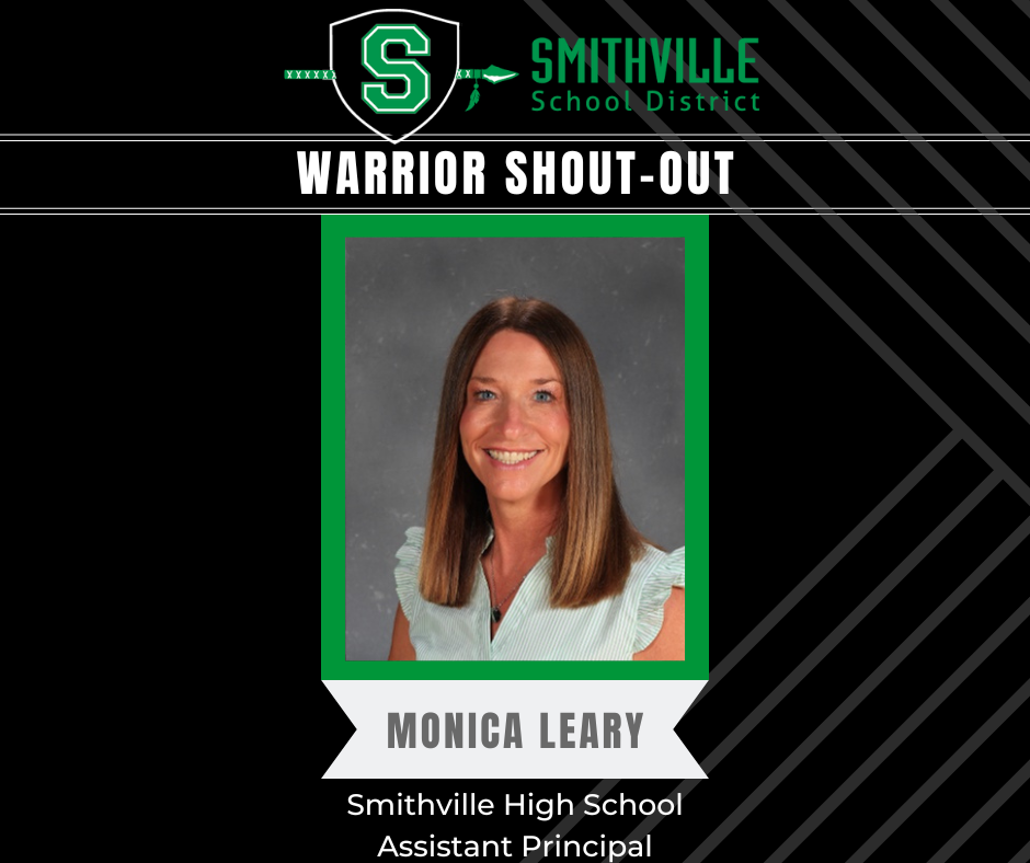 Warrior Shout Out - Monica Leary, SHS Assistant Principal