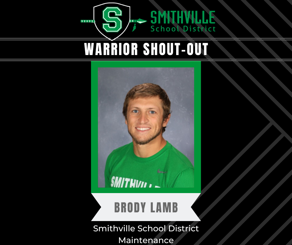 Warrior Shout-Out - Brody Lamb, SSD Maintenance