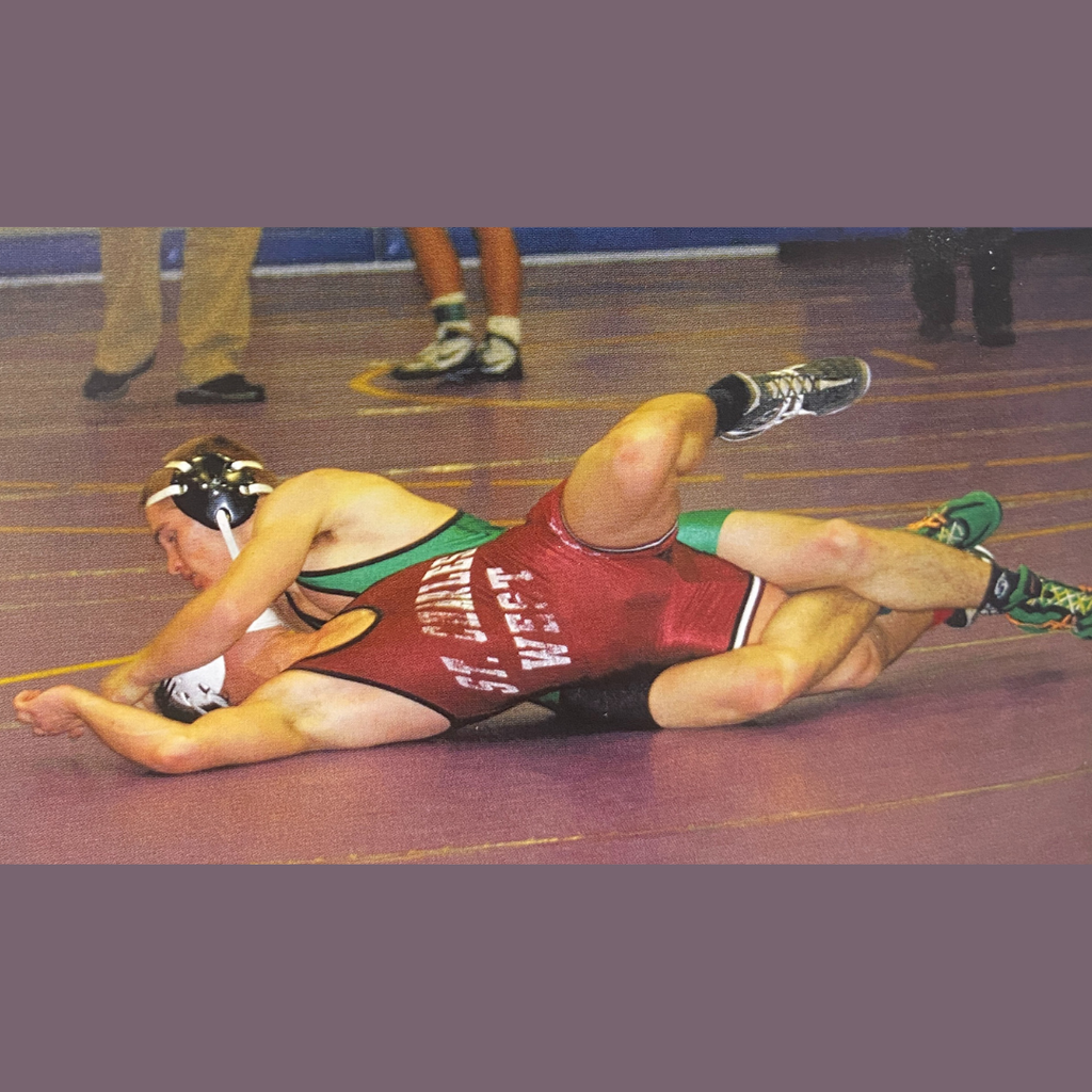 2014 smithville student during a wrestling meet.