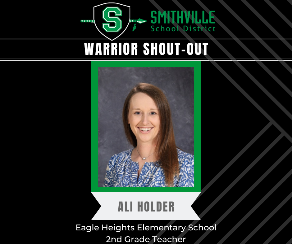 Warrior Shout Out - Ali Holder, EHES 2nd Grade Teacher