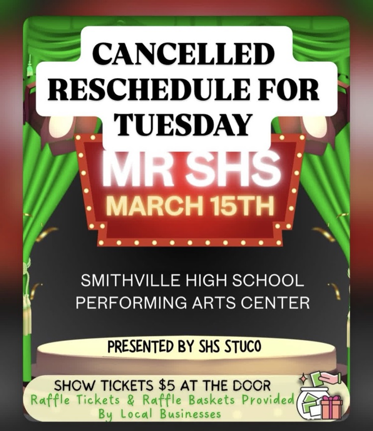 Mr SHS moved to Tuesday 