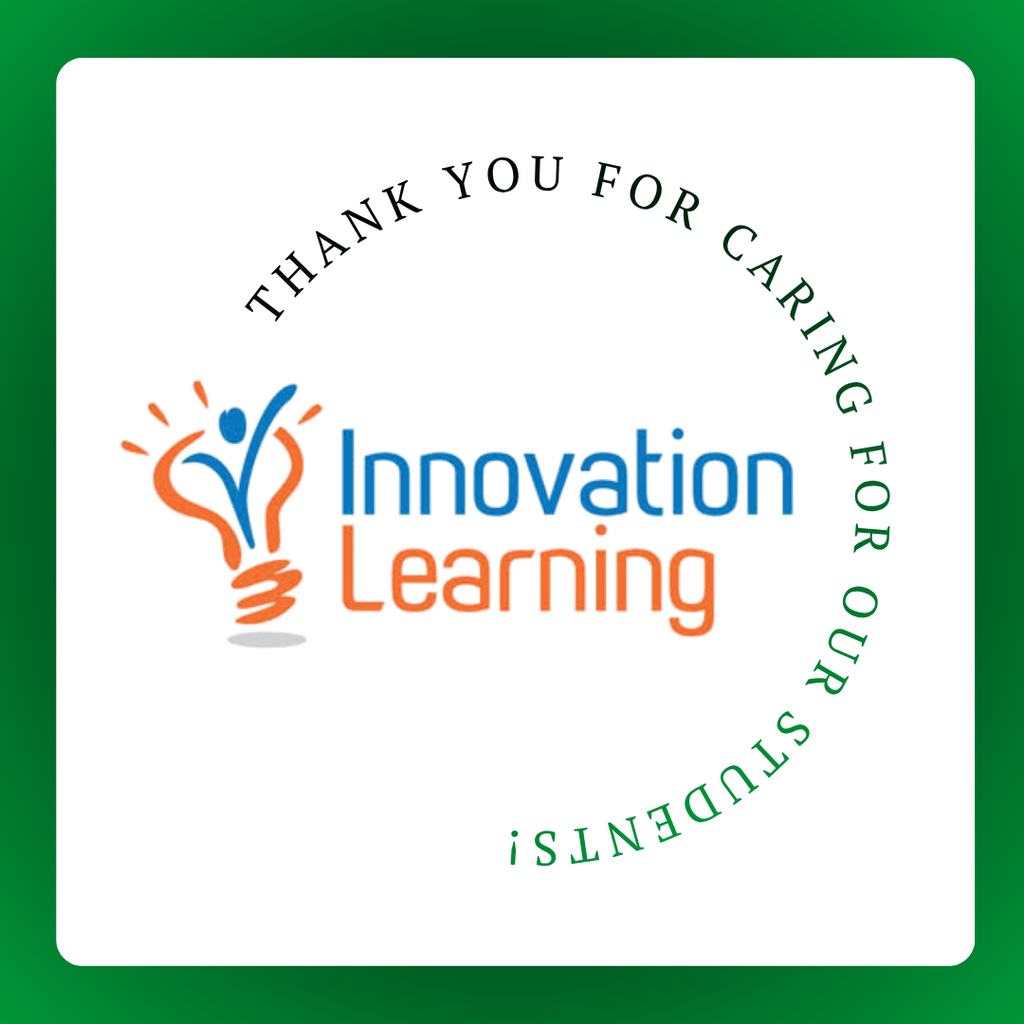 Thank you for caring for our students Innovation Learning.