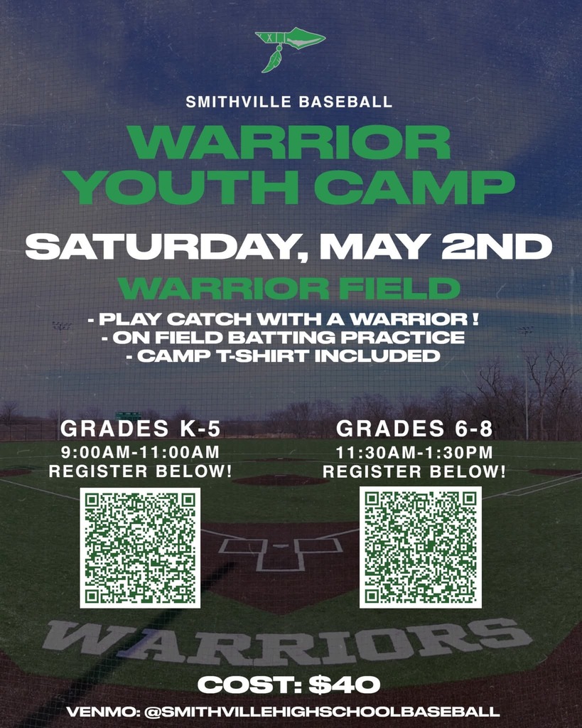 Warrior Youth Baseball Camp