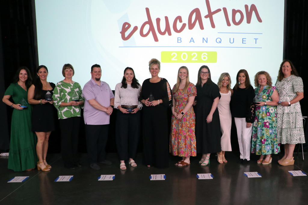 Nominees pose for a group photo