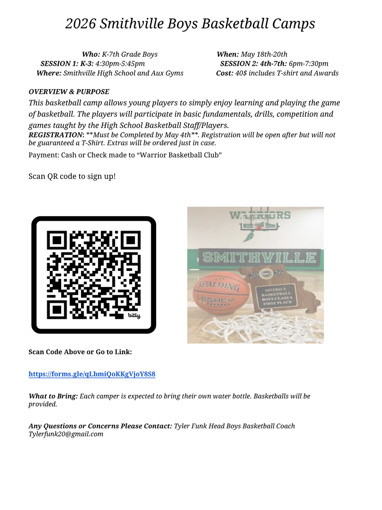 basketball camp flyer