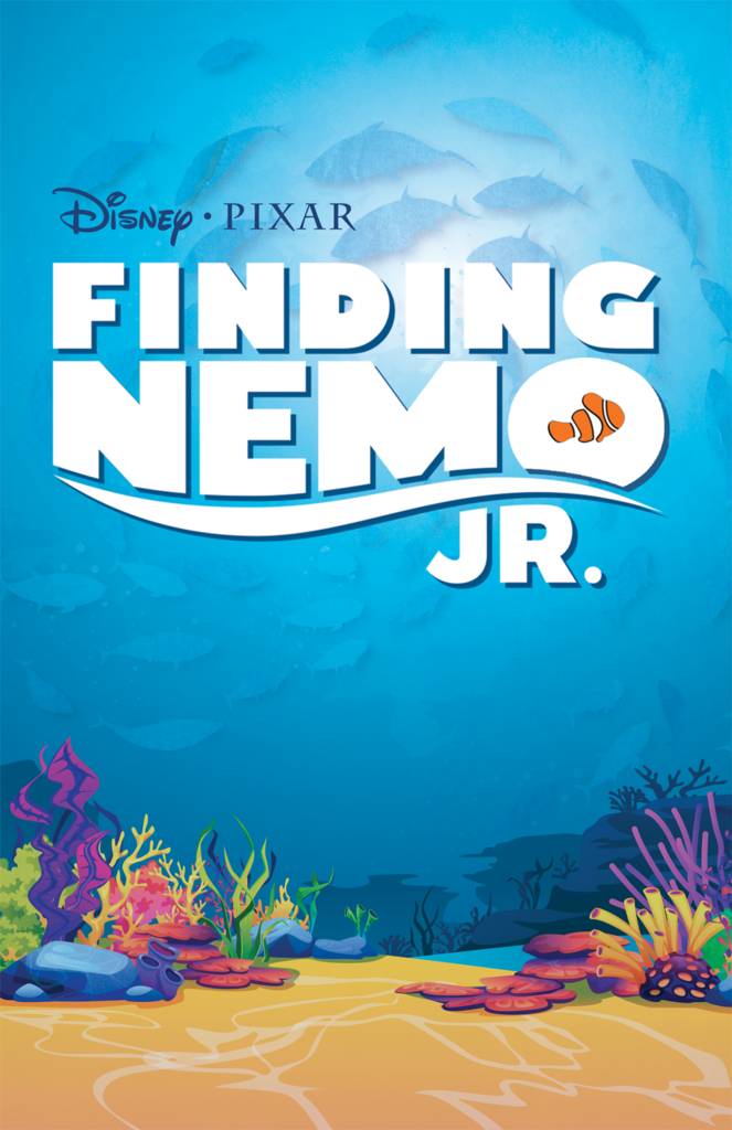 Undersea scene Disney Pixar Finding Nemo Jr