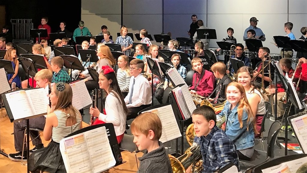 Band students