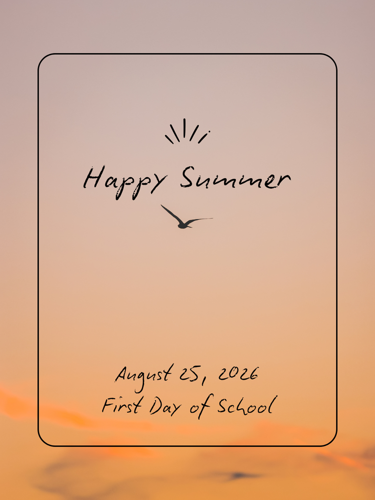First Day of School