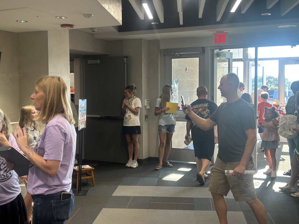 Families at Back to School Night