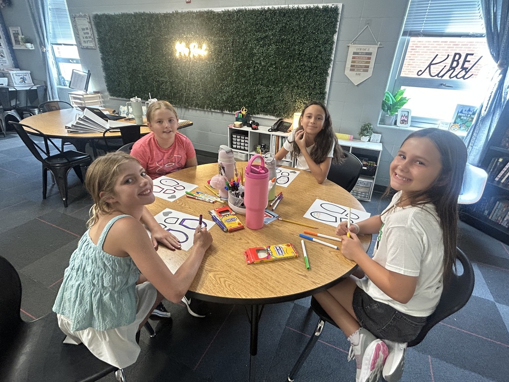 Students smiling.