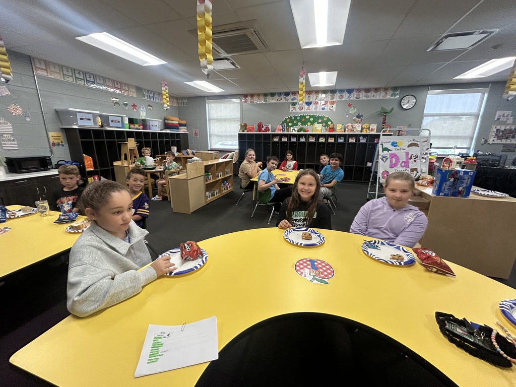 Students eating