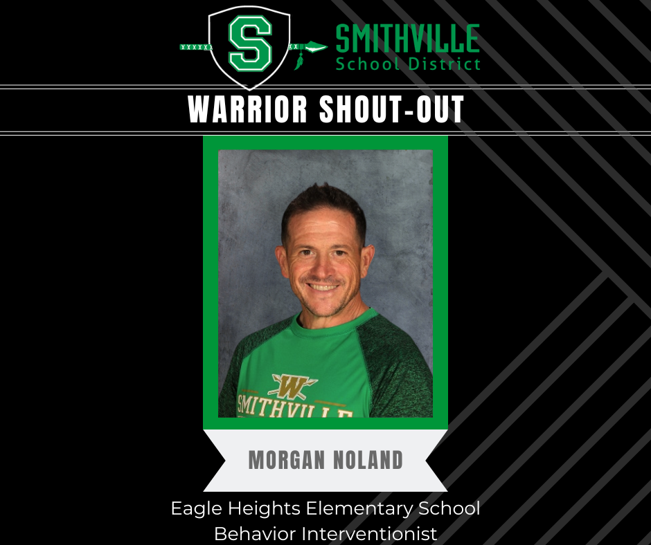Warrior Shout Out - Morgan Noland, EHE Behavior Interventionist