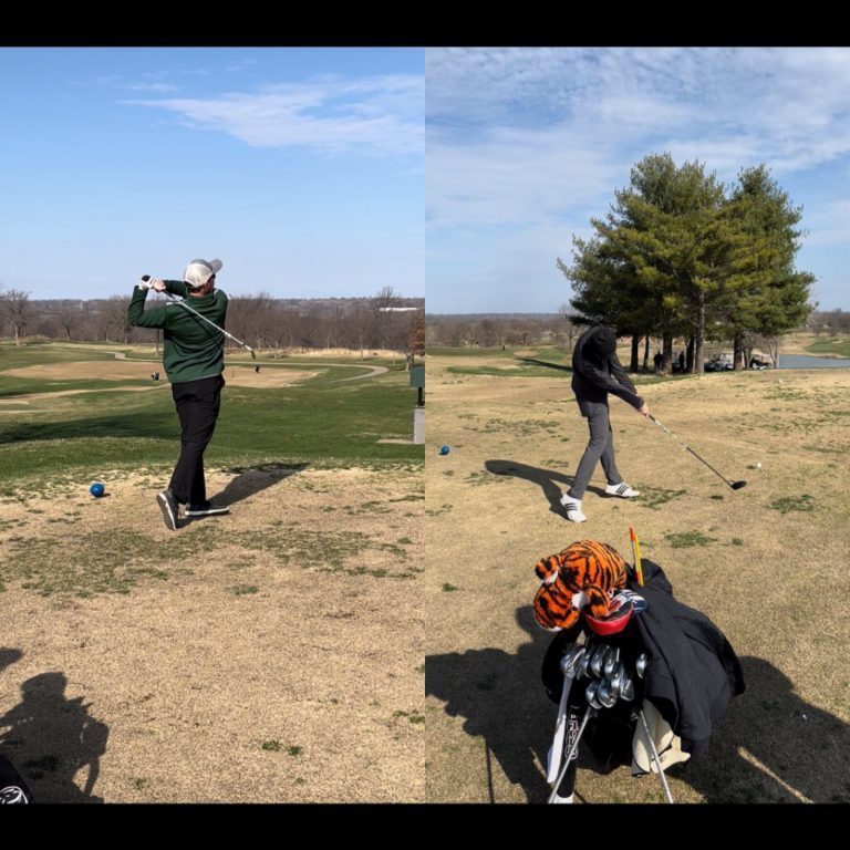 Senior, Andrew Conrad (Left) Sophomore, Landin Neill (Right)